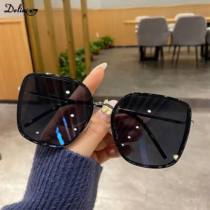 Fashion Vintage Sunglasses Women Brand Designer Retro Blackout Sun Glasses Female Ins Popular Colorful Luxury Eyewear