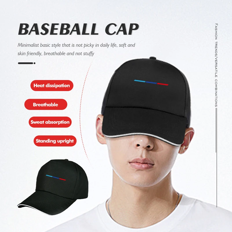 Car Casual Baseball Cap Adjustable Snapback Auto Logo Hats For BMW 5 Series G30 G31 G32 G38 2021 2020 2019 2018 E46 E91 - view 4