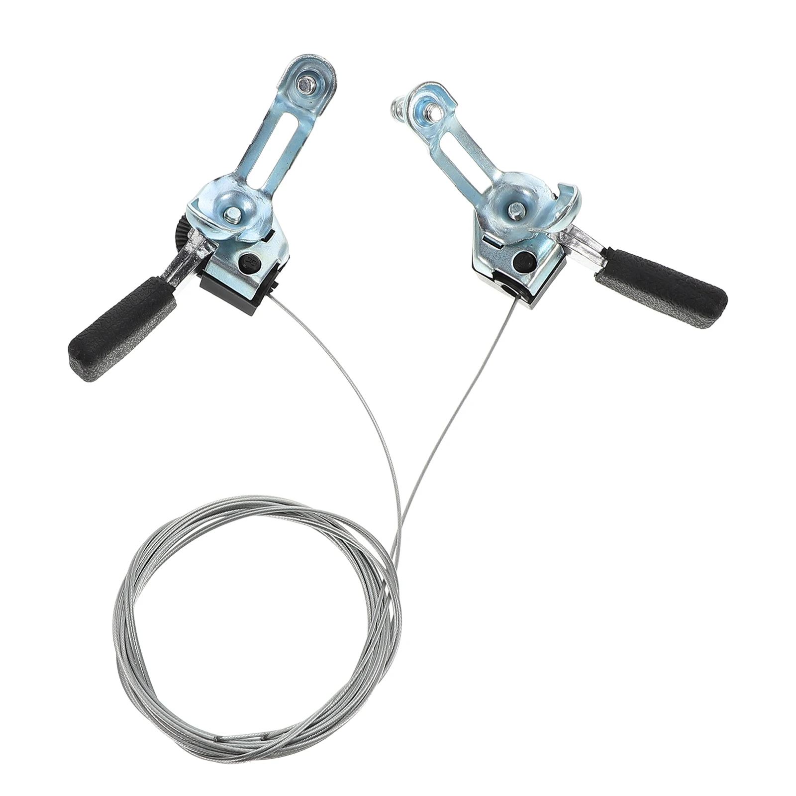 

Bicycle Shifter Black Aluminum Lightweight Ergonomic Road Bike Gear Turning Kit Parts Compatibility Thumb Shift Trigger