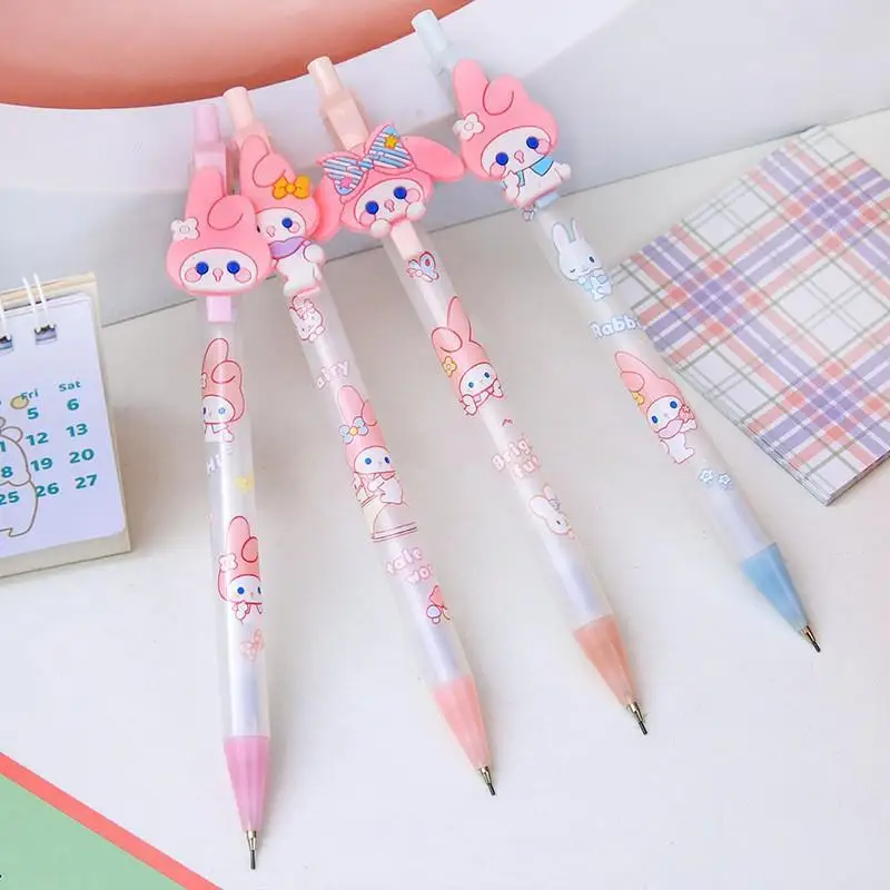 36 pcs/lot Sanrio Kawaii Melody Mechanical Pencil Cute 0.5MM Drawing Writing Automatic Pen School Office Supplies