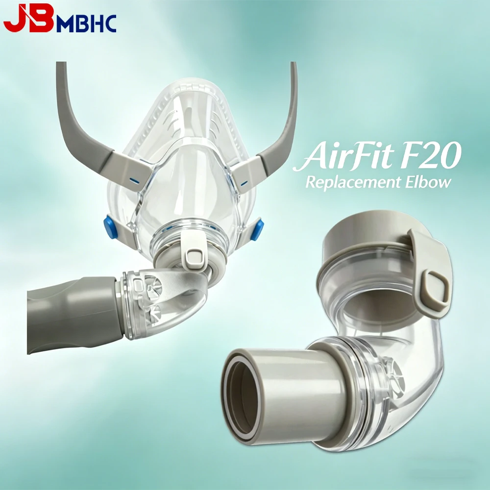F20 F30 Replacement Elbow/Swivel Connector Compatible with Airfit F20 F30 Airtouch F20 Quick-Release Replacement Elbow Snug-Fit
