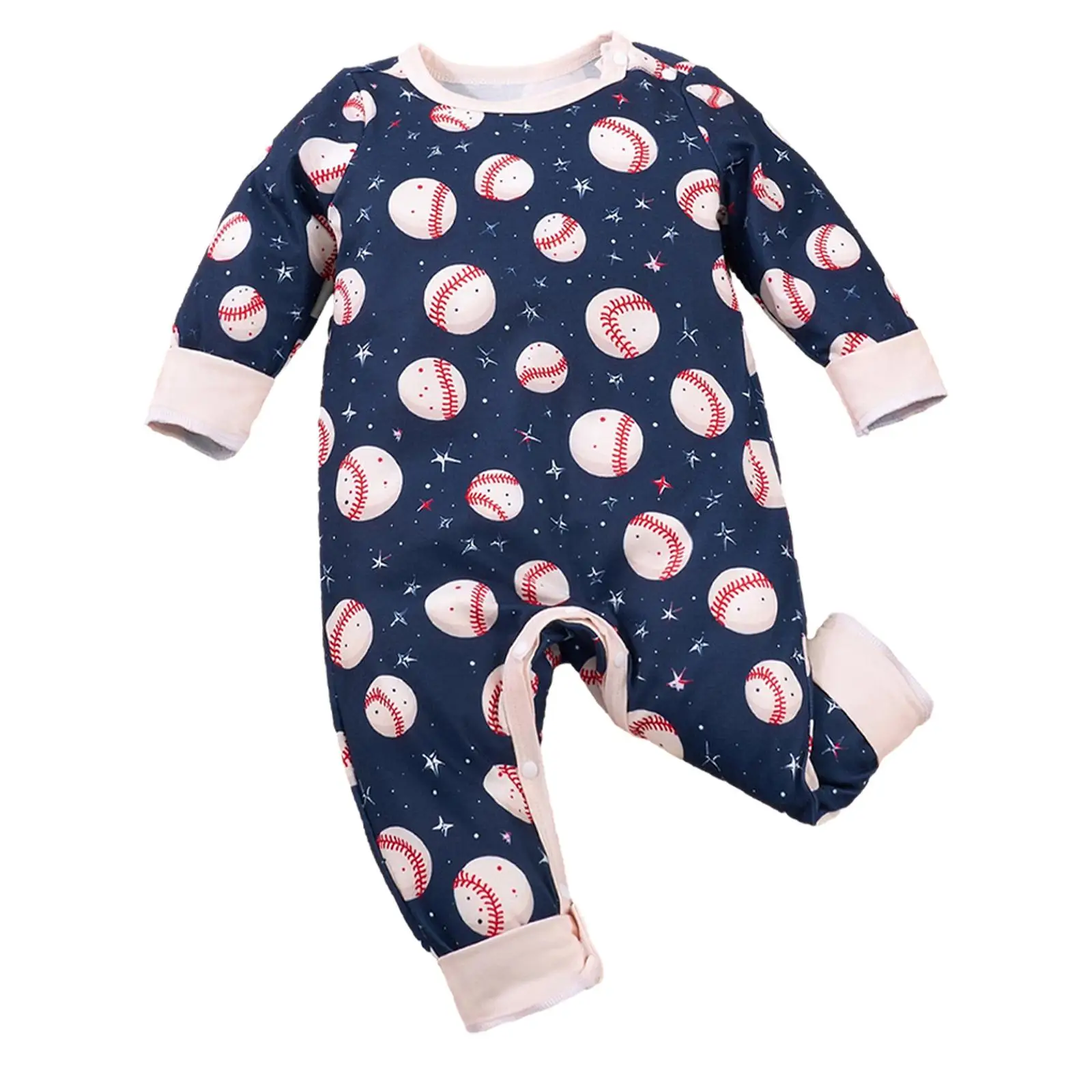 Spring Autumn Long Sleeve Jumpsuit Climb Suit Clothes Infant Newborn Outfit Comfortable Kids Clothes Cute Baby Clothes Bodysuit