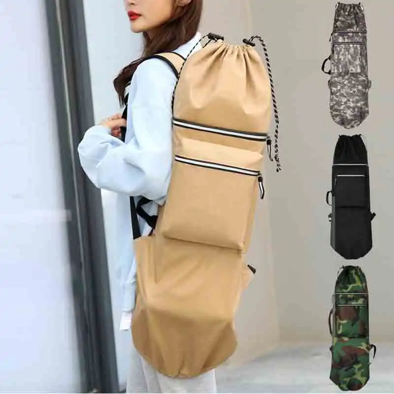 Mochila deportiva Universal impermeable para viaje, bolso de hombro para Longboard, bolsa de transporte para Skateboard