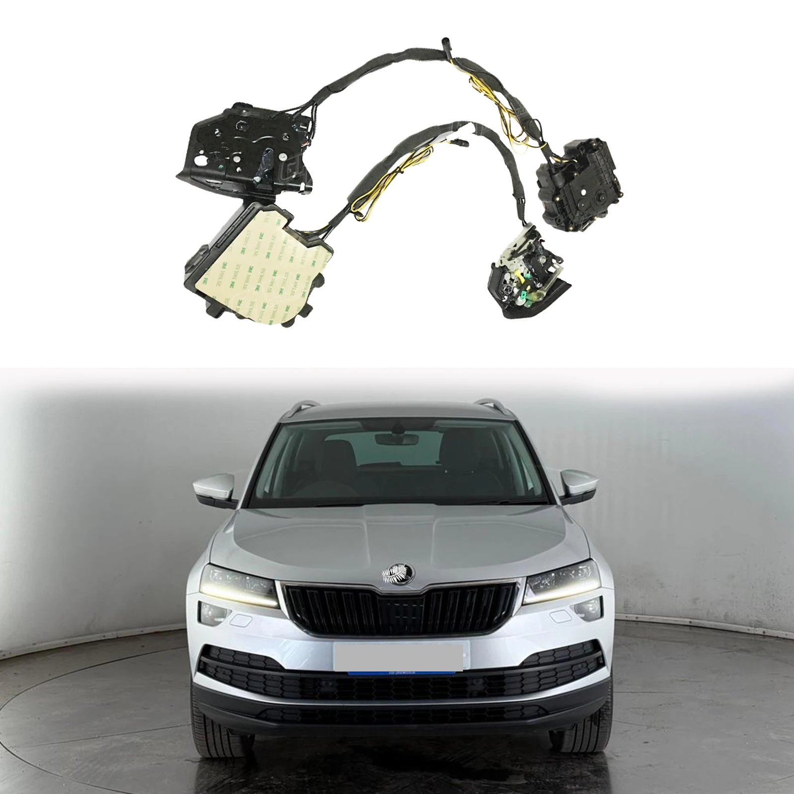 

For SKODA Karoq 2018+ Electric suction door Automobile refitted automatic locks accessories door Soft Close auto Power tools VW