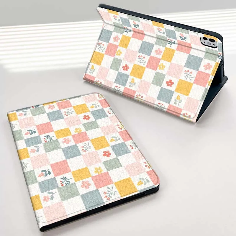 

Art Lattice Creative Pattern For iPad mini Air 1 2 3 4 5 6 7 6th 7th 9 11 13 M3 M2 gen 7.9 8.3 10.9 Inch 2025 Tablet Case