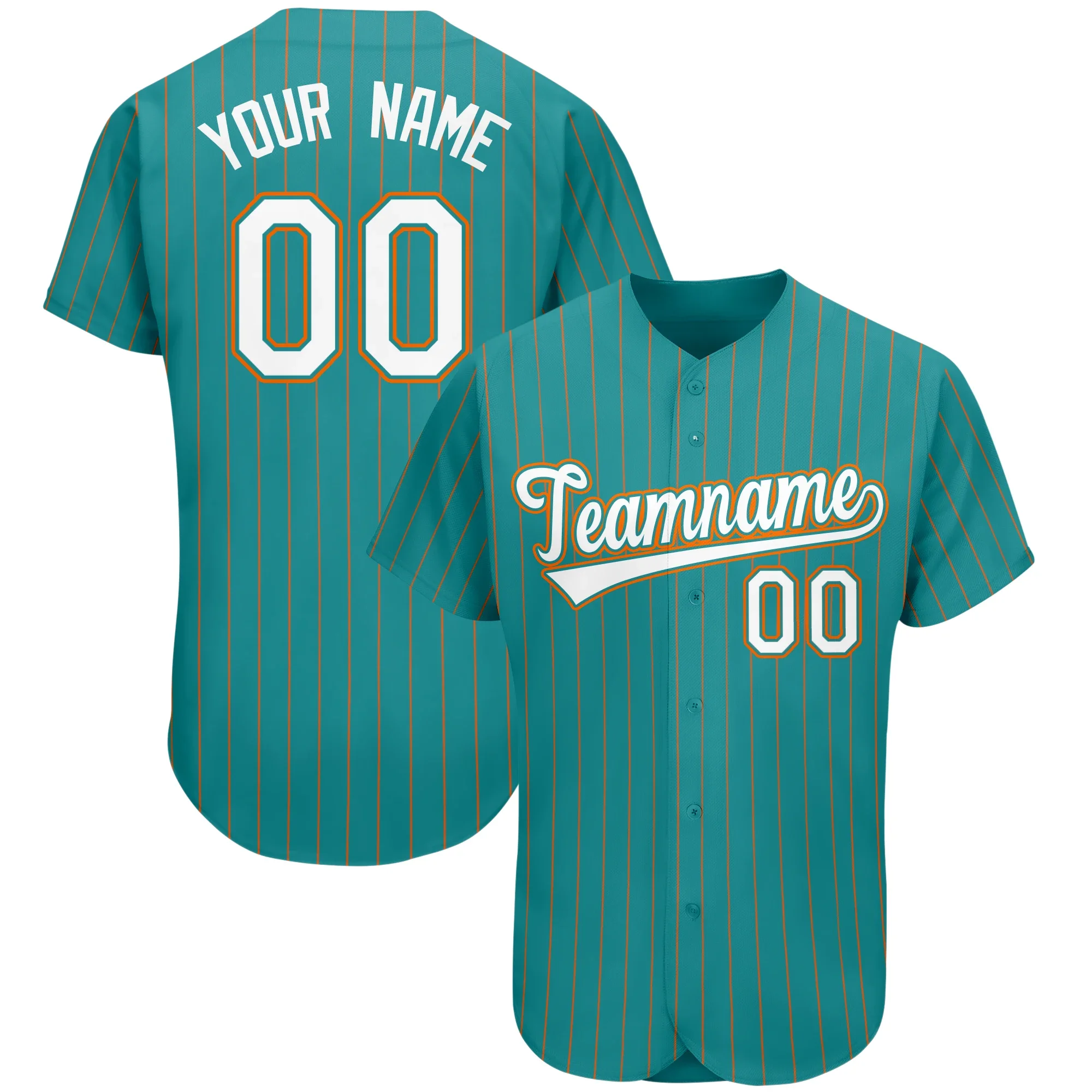 Classic Vertical Stripes Baseball Jersey Custom Print Name Number Any Color Baseball Shirt Professional Baseball Team Club Men