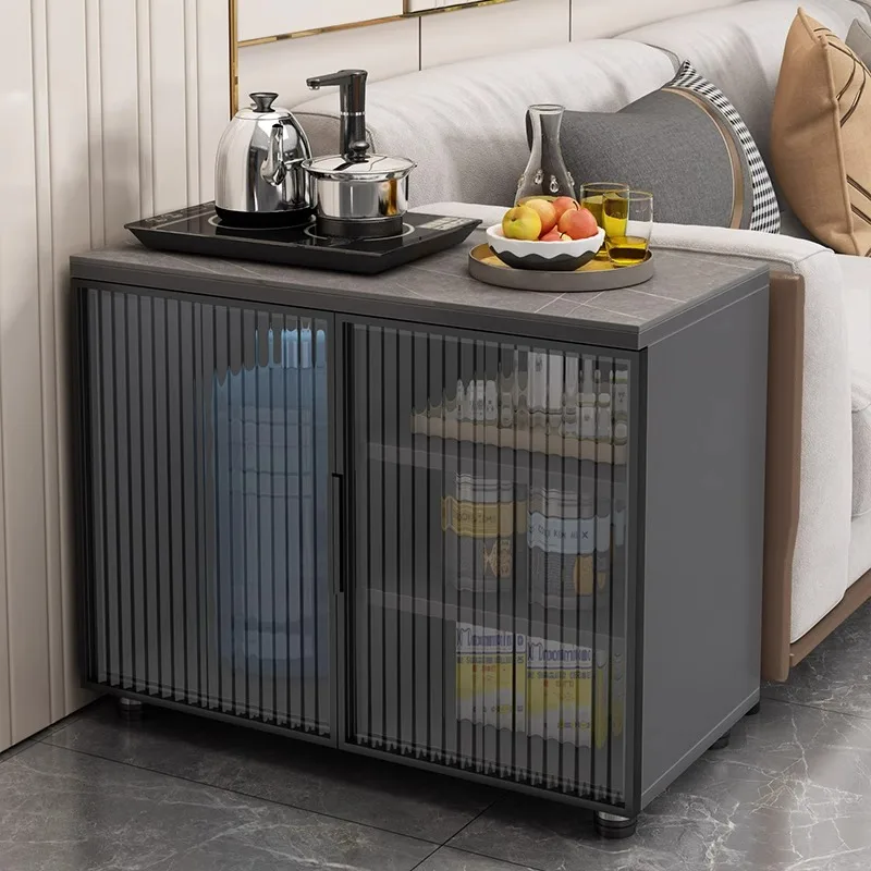 Italian Modern Living Room Cabinets Cool Toned Chic Textured Premium Living Room Cabinets Luxe Aesthetic Meuble Furniture Home