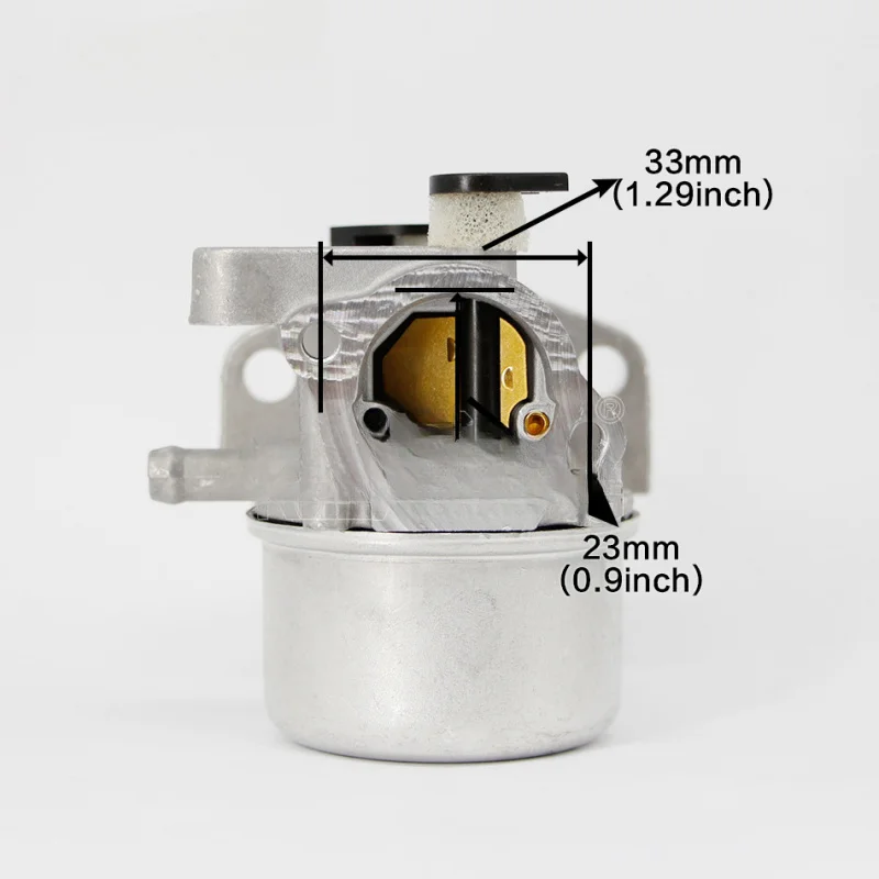 Carburetors are suitable for lawn mowers such as b&s 799866, 790845, 799871, 796707, 794304 ldd