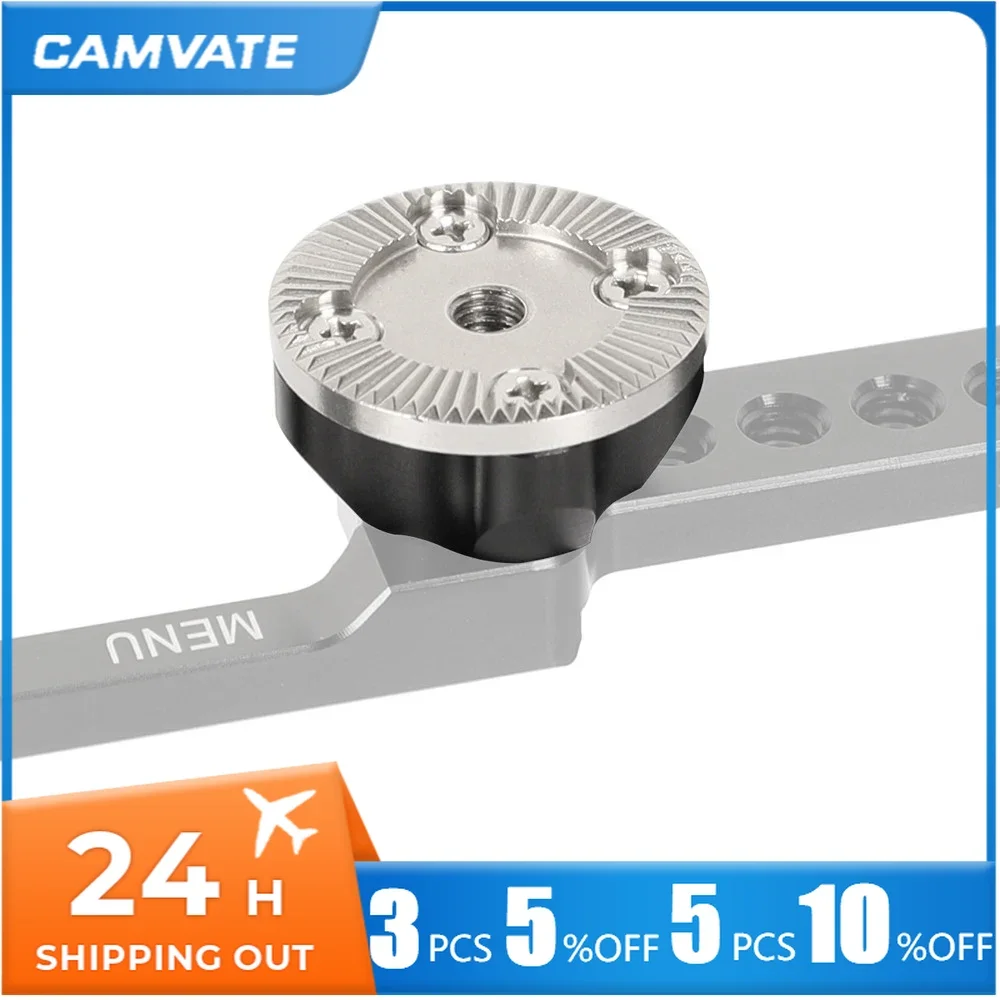 CAMVATE Standard ARRI Rosette Mount M6 Female Thread With 3/8\