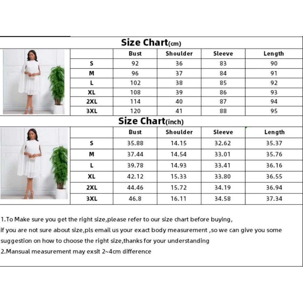 Summer Autumn Chiffon Ruched Cloak Mini Dress Women Fashion Casual Solid Half High Neck Pleated Party Club Wedding Short Dresses