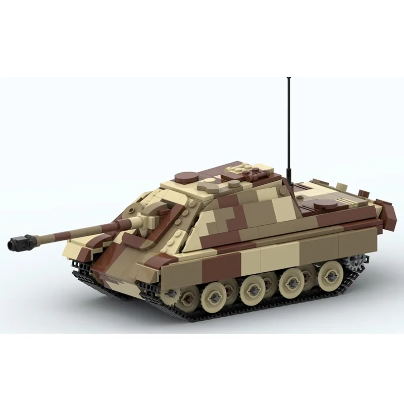 AIAIAITOY Military WW2 Jagdpanther Tank Building Blocks Bricks Set Kids Toys Gifts For Boys & Girls