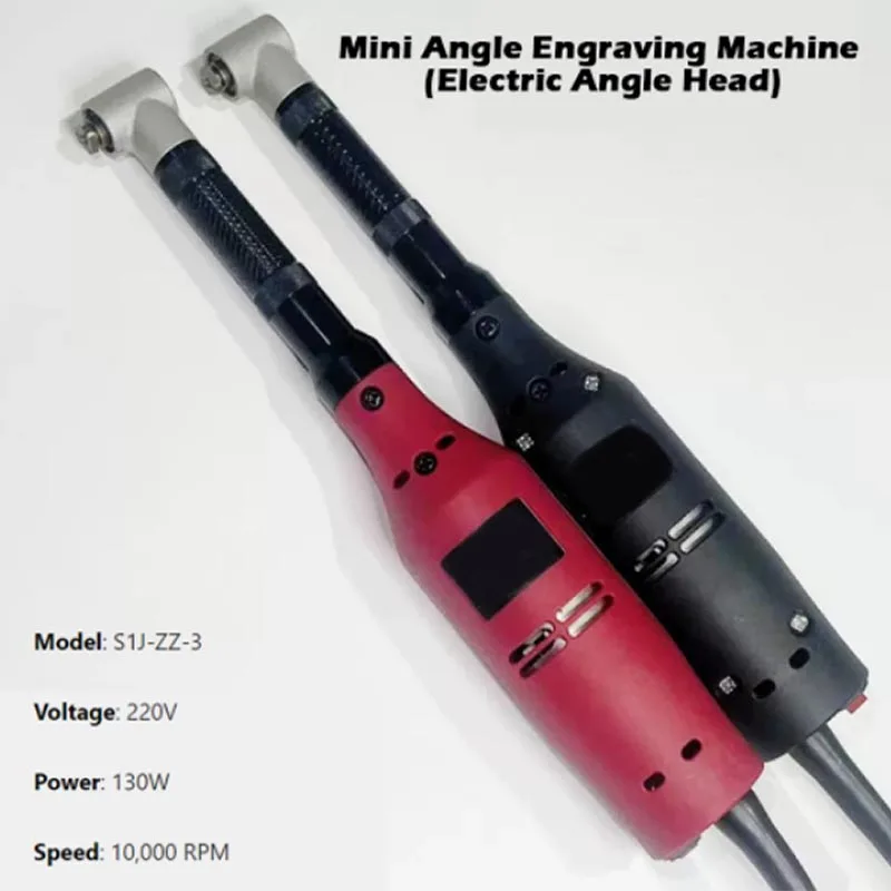90 Degree 130W Non-adjust  Electric Grinding Machine Engraving Motor Grinder Mold Polishing Machine Ceramic Tile Cleaning Tool