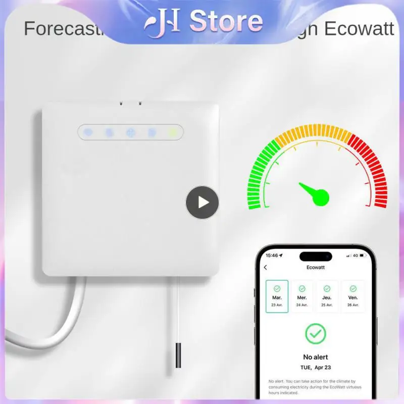 Timed Control Energy Saving Economic Efficiency Remote Control Remote Access Customizable Settings Pilote Ecowatt Heater