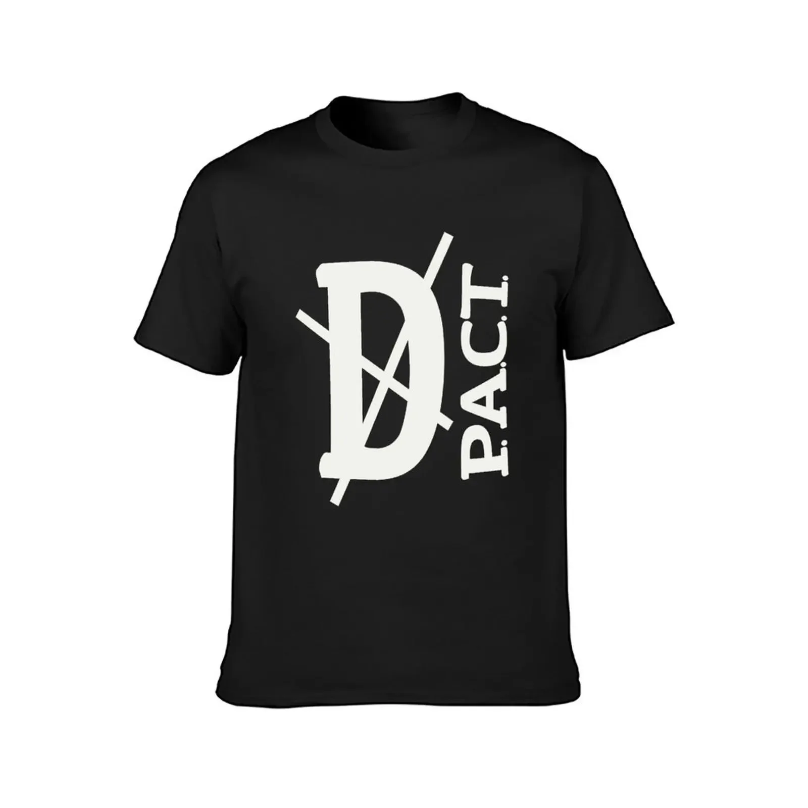 Death P.A.C.T. (hanger logo) T-Shirt cotton graphic tees tees boys whites street wear mens fashion