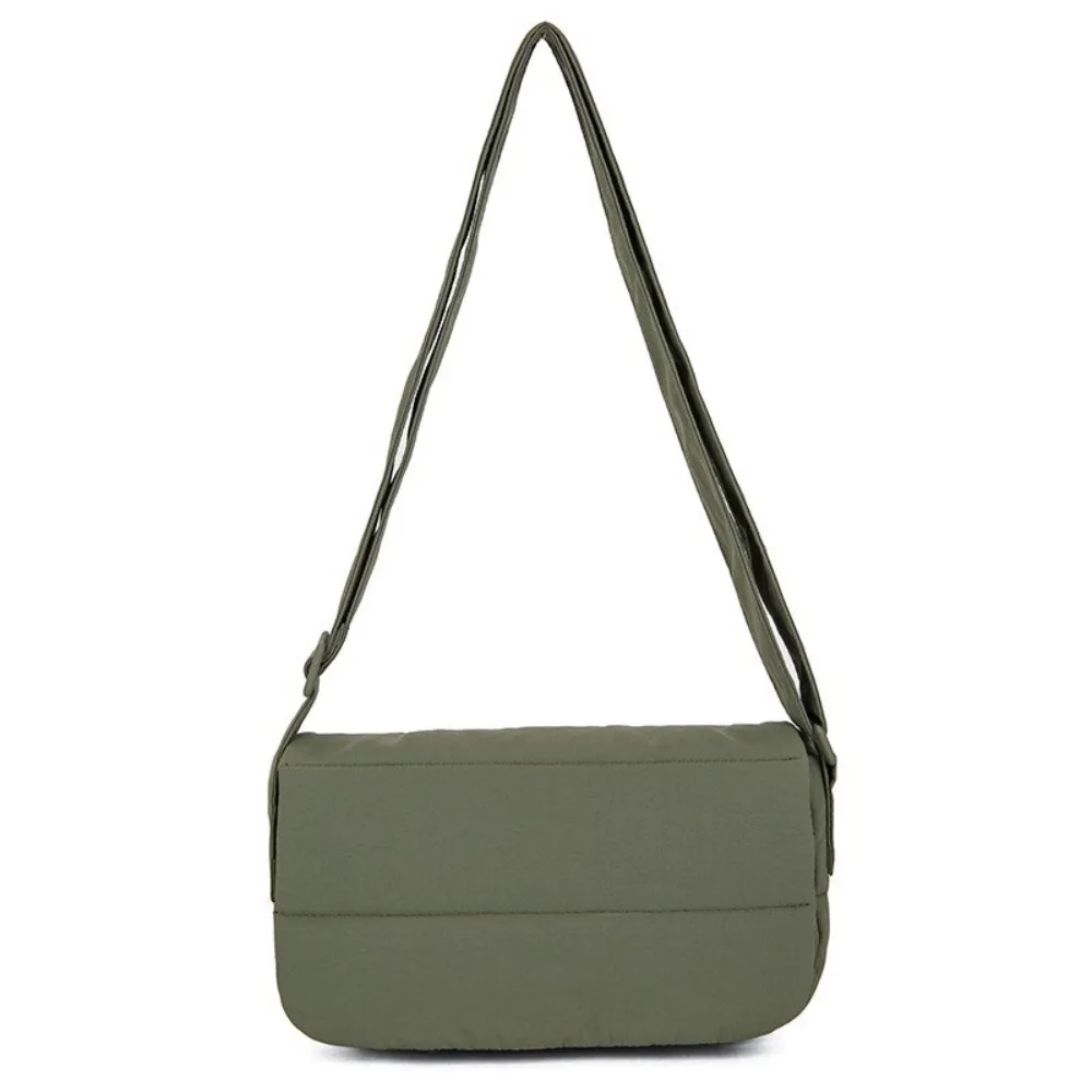 

Elegant Macaron Crossbody Bag Multifunctional Lightweight Nylon Shoulder Bag Solid Color Simple Portable Small Phone Bag Daily