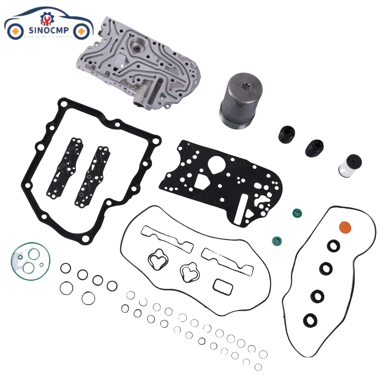 

DSG Transmission Valve Body Repair Kit DQ200 0AM for Audi A1 A3 Q3 SEAT Ibiza VW Beetle Bora Golf Polo Refurbished 1-Set