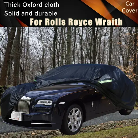 For Rolls Royce Wraith Car Full Outer Covers Outdoor Waterproof Dustproof Sun Rain Snow Protection Exterior Car Accessories