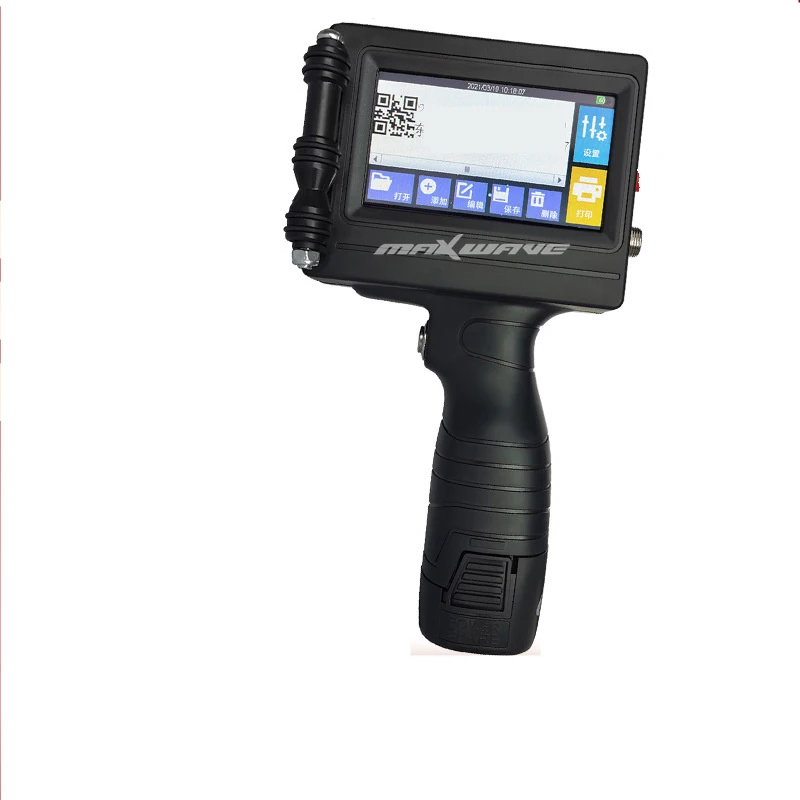 

Fast Dry Digital Handheld Pvc Plastic Wood Paper Code Printer Marker Expiry Date Barcode Solvent Ink Inkjet Printing Machine