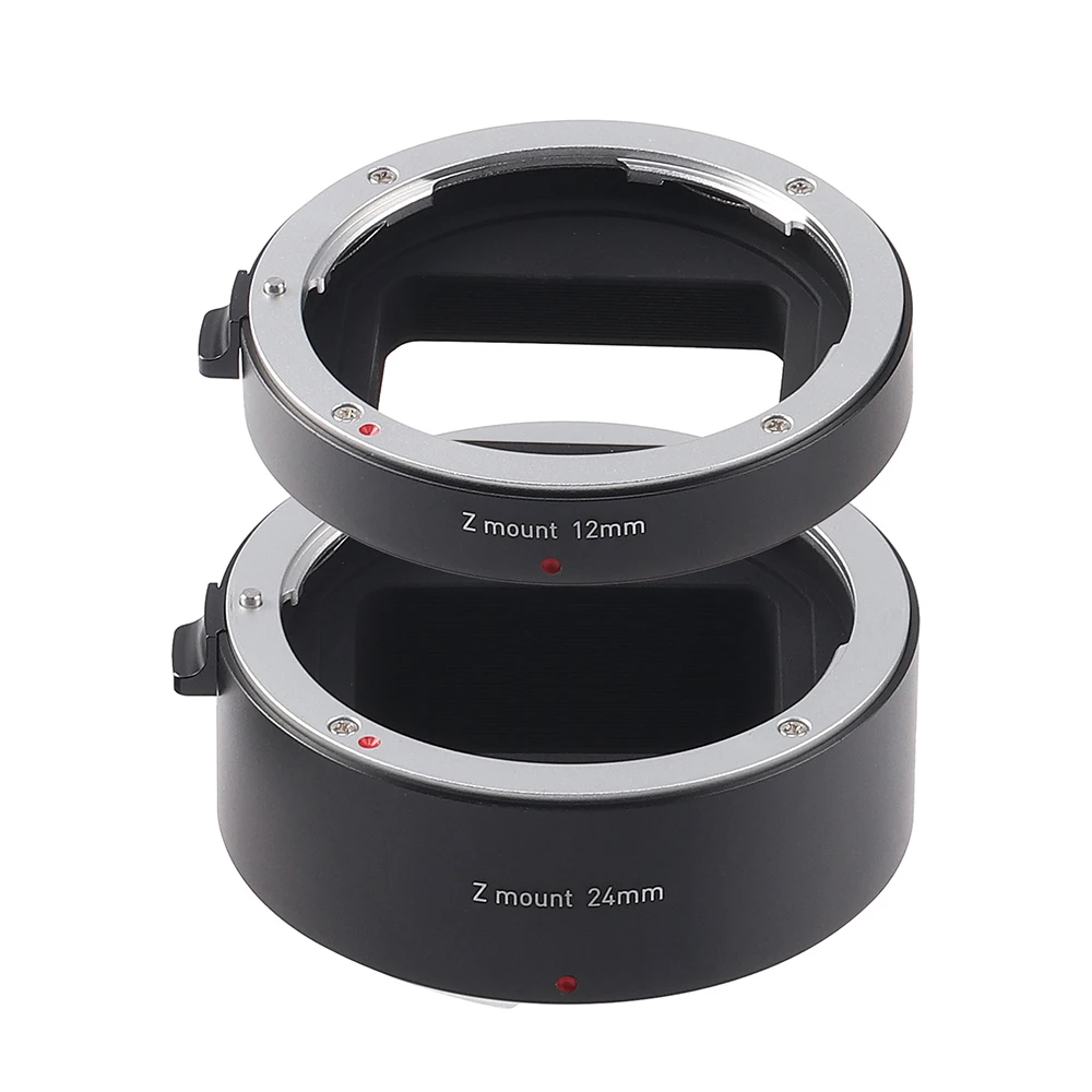 FOTGA Macro Extension Tube Nikon Z-mount AF Auto Focus  Lens Adapter Ring (12mm+24mm) Adjust for Nikon Z mount Camera Z6 Z7 Z50