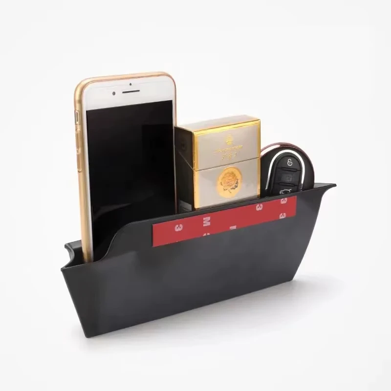 Storage Box For Mini Cooper F56 F55 For Car Door Handle Support Front And Rear Hold Phone Key Seat Organizer Box Car Accessorie