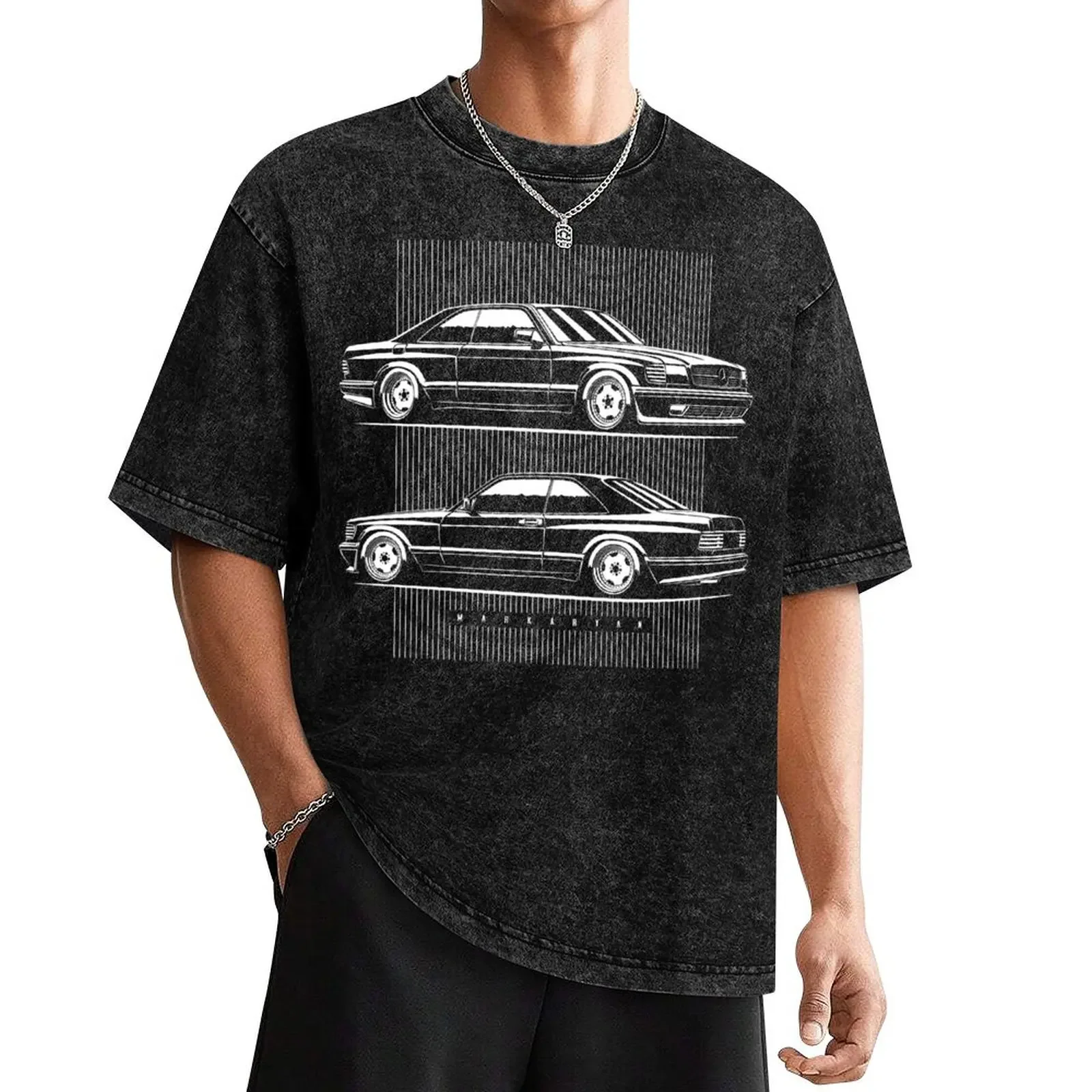 500 SEC 5.4 Widebody (C126) T-Shirt tees tops plain t shirts men