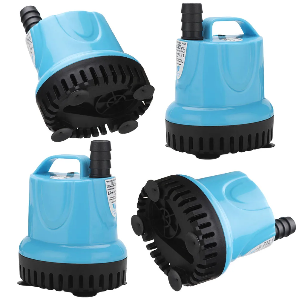 10/25/45W Submersible Water Pump Aquarium ปั๊มหมุนเวียนกรองด้านล่างปั๊มดูดถังปลาปั๊มน้ํา US/EU Plug