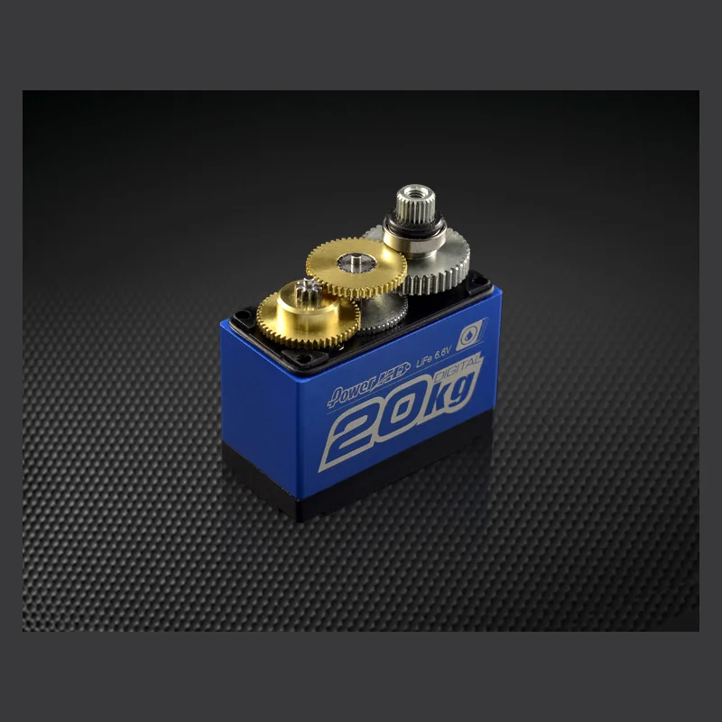 Power HD LW-20MG LF-20MG impermeable 20kg Digital Metal Gear Servo RC helicóptero barco