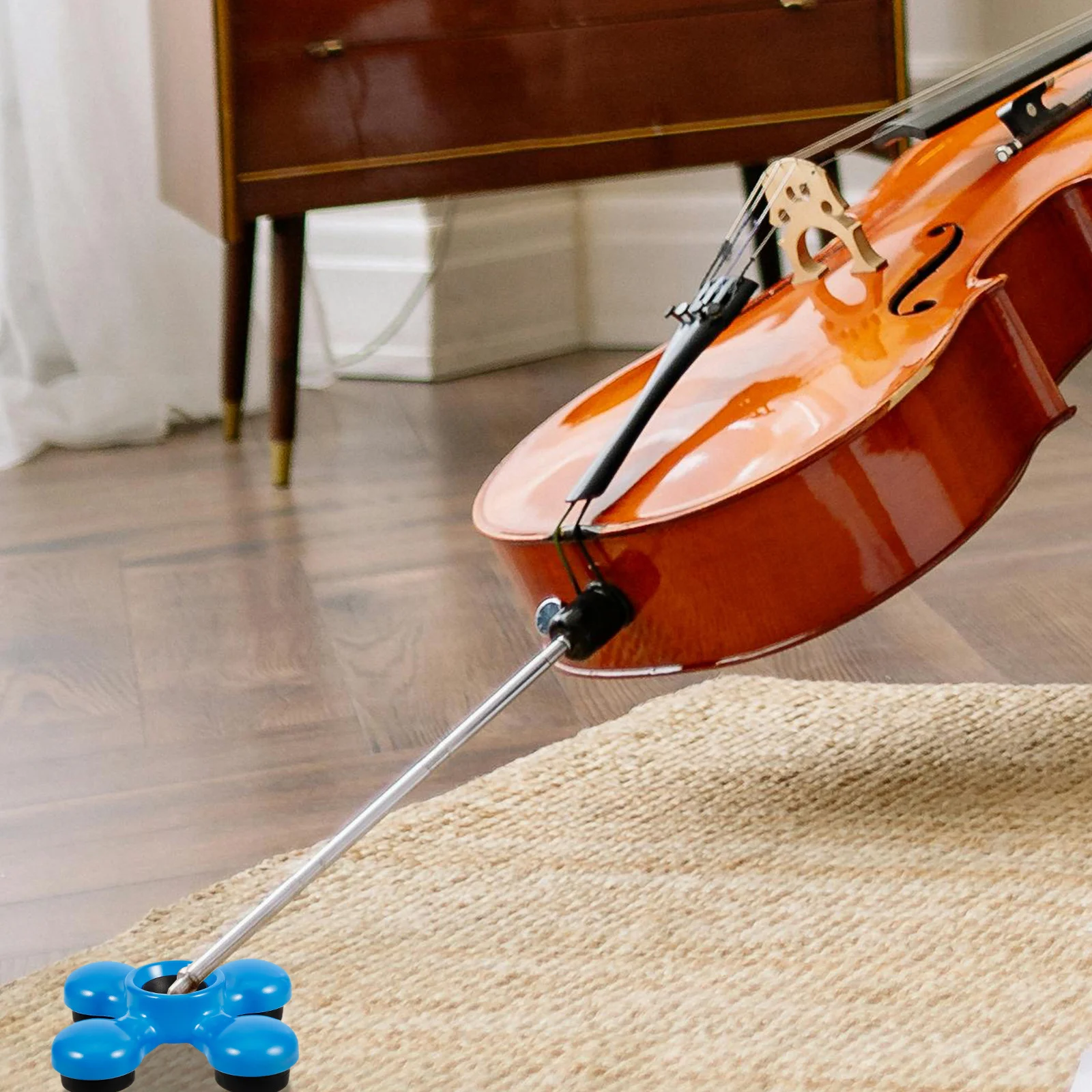 

Violoncello Endpin Pad Reliable ABS Rubber Nonslip Cello Endpin Rest Floor Protector String Instrument Accessory