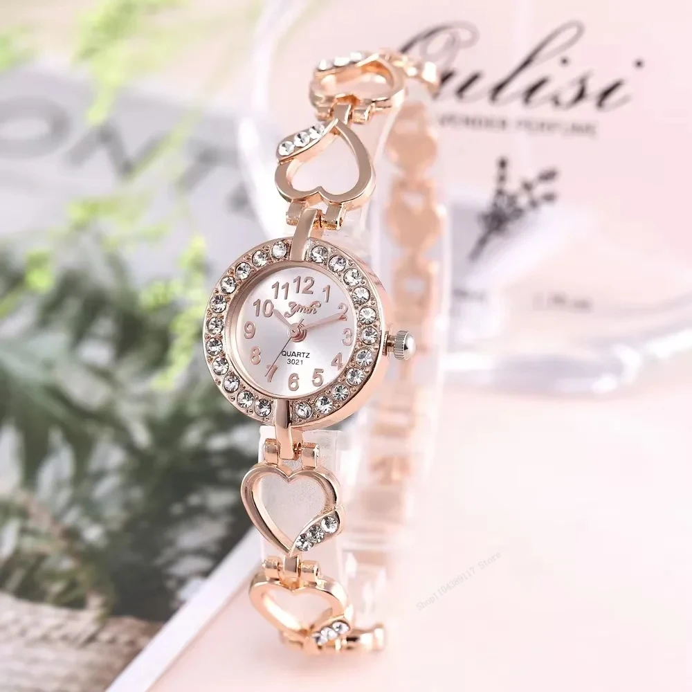 

2 шт. Reloj Mujer наручные часы платья для женщин роскошные дизайнерские женские трендовые кварцевые часы из сплава подарок простой набор часов (без коробки)