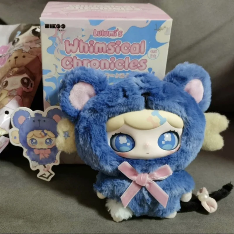 

Genuine Lulumi Blind Box Cute Heart Fantasia Recording Plush Cute Doll Toy Mysterious Surprise Box Trend Play Toy Kawaii Model