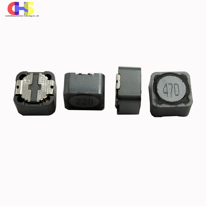 5pcs CDRH127 SMD Power Shielded Inductance CD127R 12*12*7mm Inductor 1/2.2/3.3/4.7uh 10 22UH 33 47 100UH 220 330 470UH 1MH 2.2MH