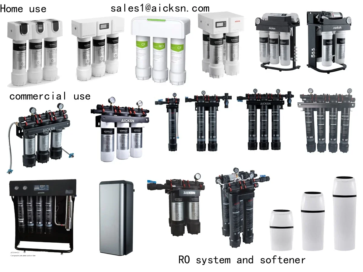 Aicksn-voorfilter Slimme zelfreinigende behuizing Automatische alarmfilters voor waterzuiveraar voor het hele huis A300DZ