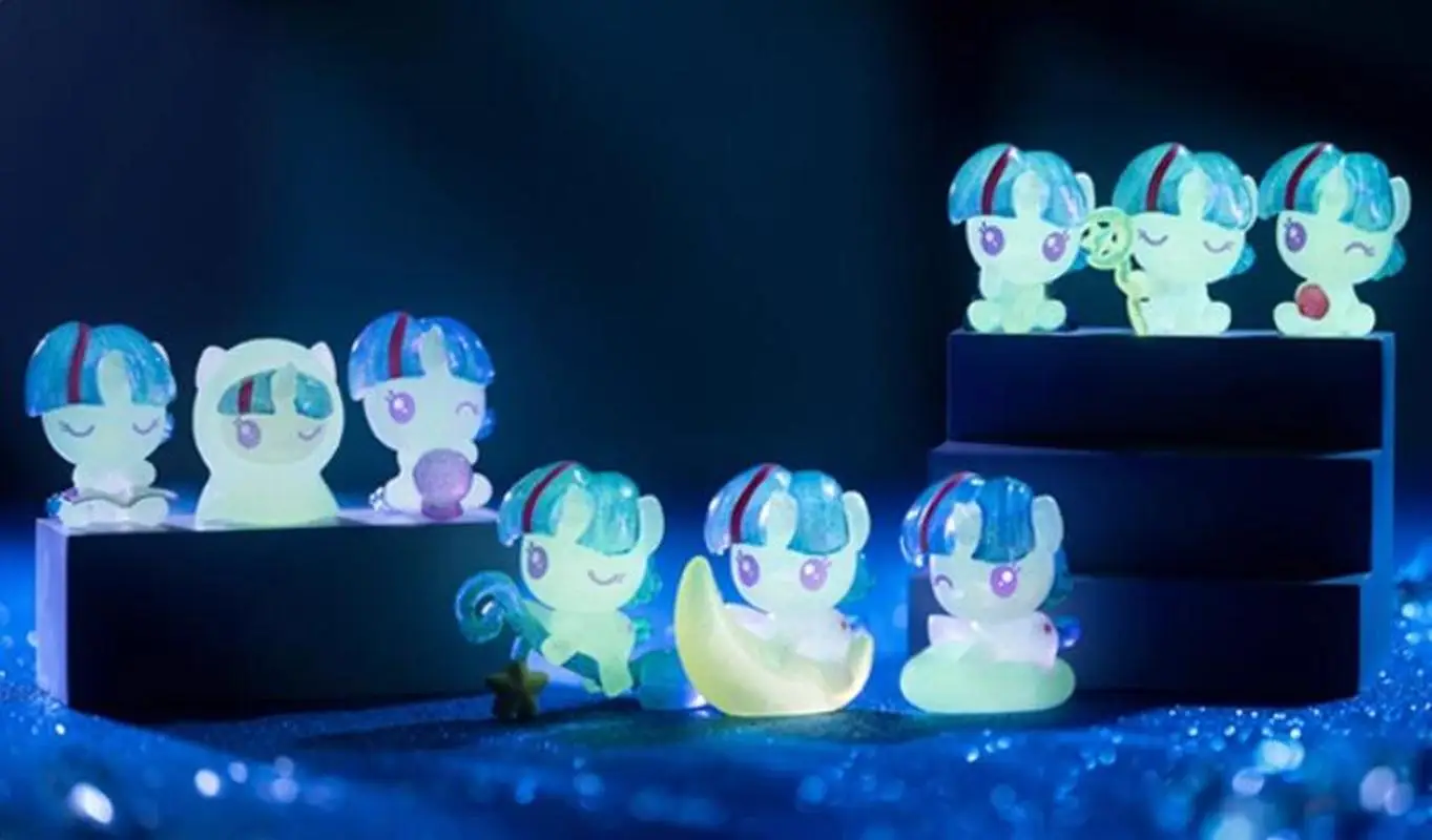 My Little Pony фиолетовый Joy Magic House ночник слепая коробка детская коллекция аниме игрушки милый подарок для девочек