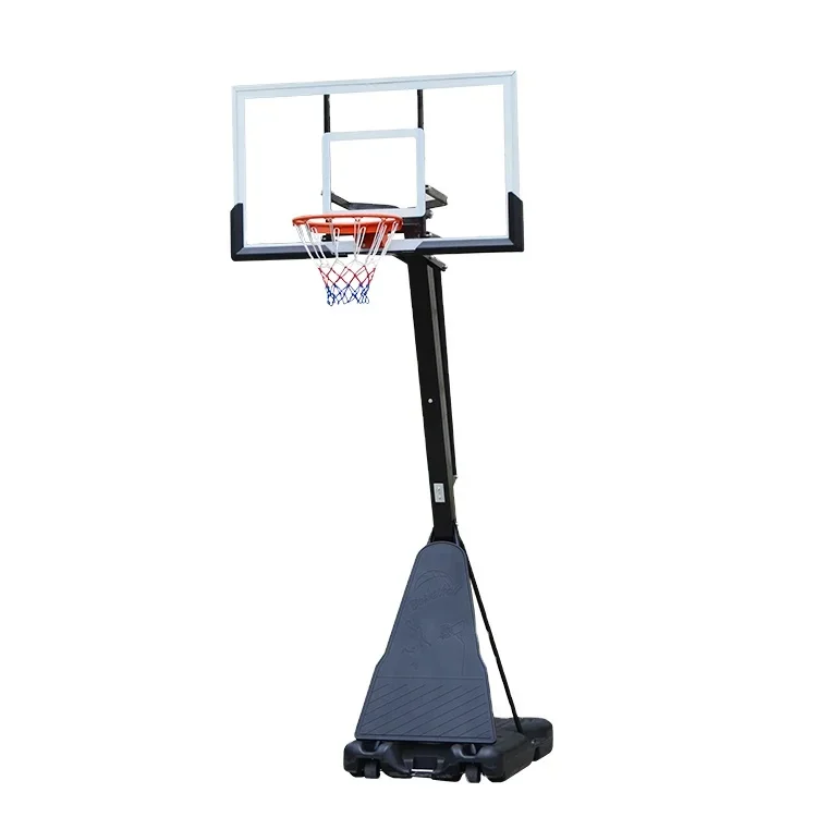 

Professional Outdoor Adjustable Portable Basketball Hoop Stand for Adults New Arrival Court Equipment