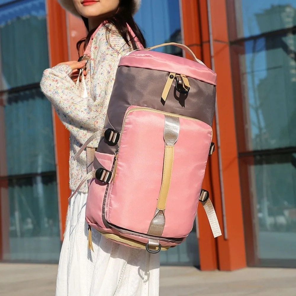 Multifunctional Travel Luggage Bag Large Capacity Handheld Sports Fitness Bag Dry Wet Separation Lightweight Travel Backpack