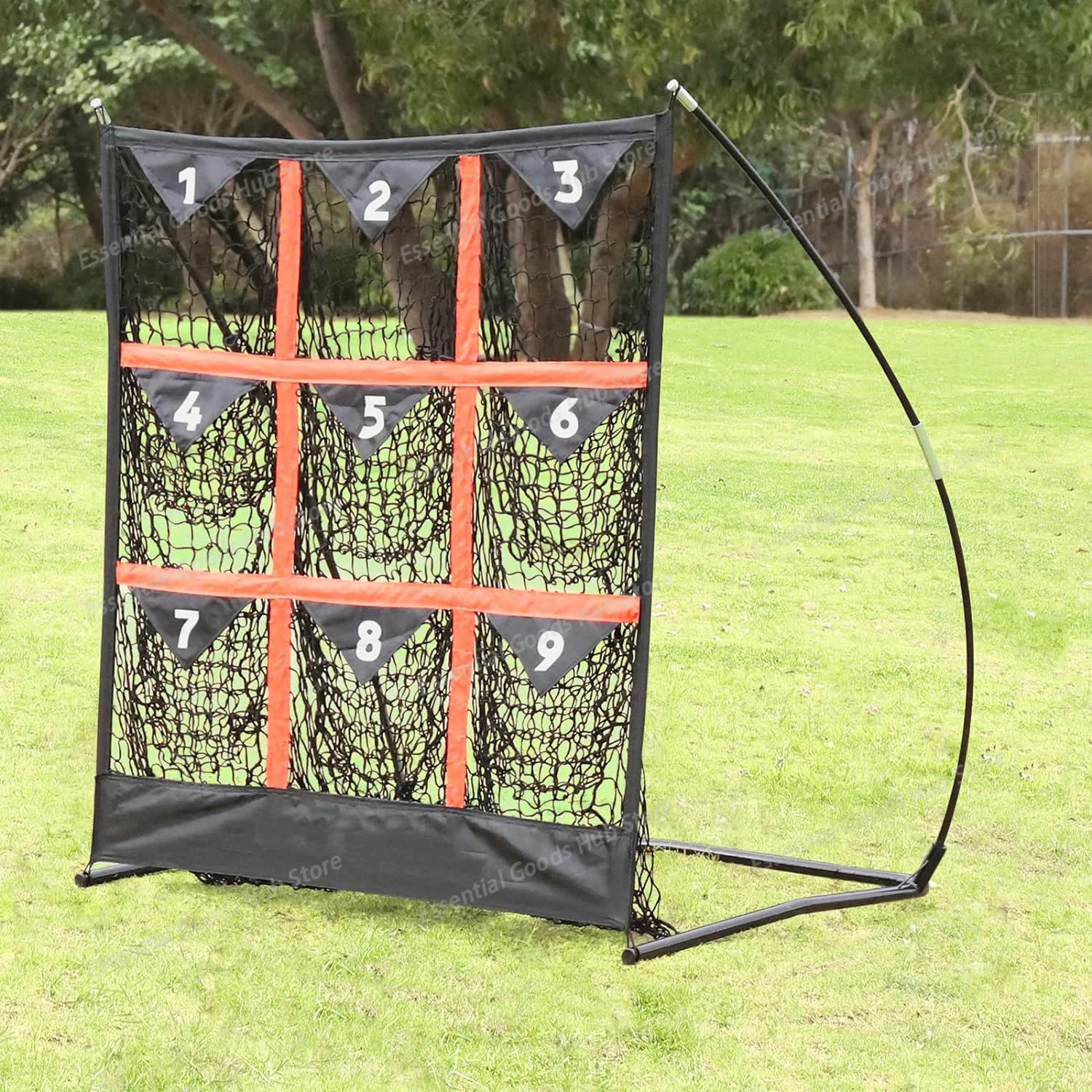 Strike Zone Target Net for Baseball and Softball Pitching, Hitting and Catching Practice