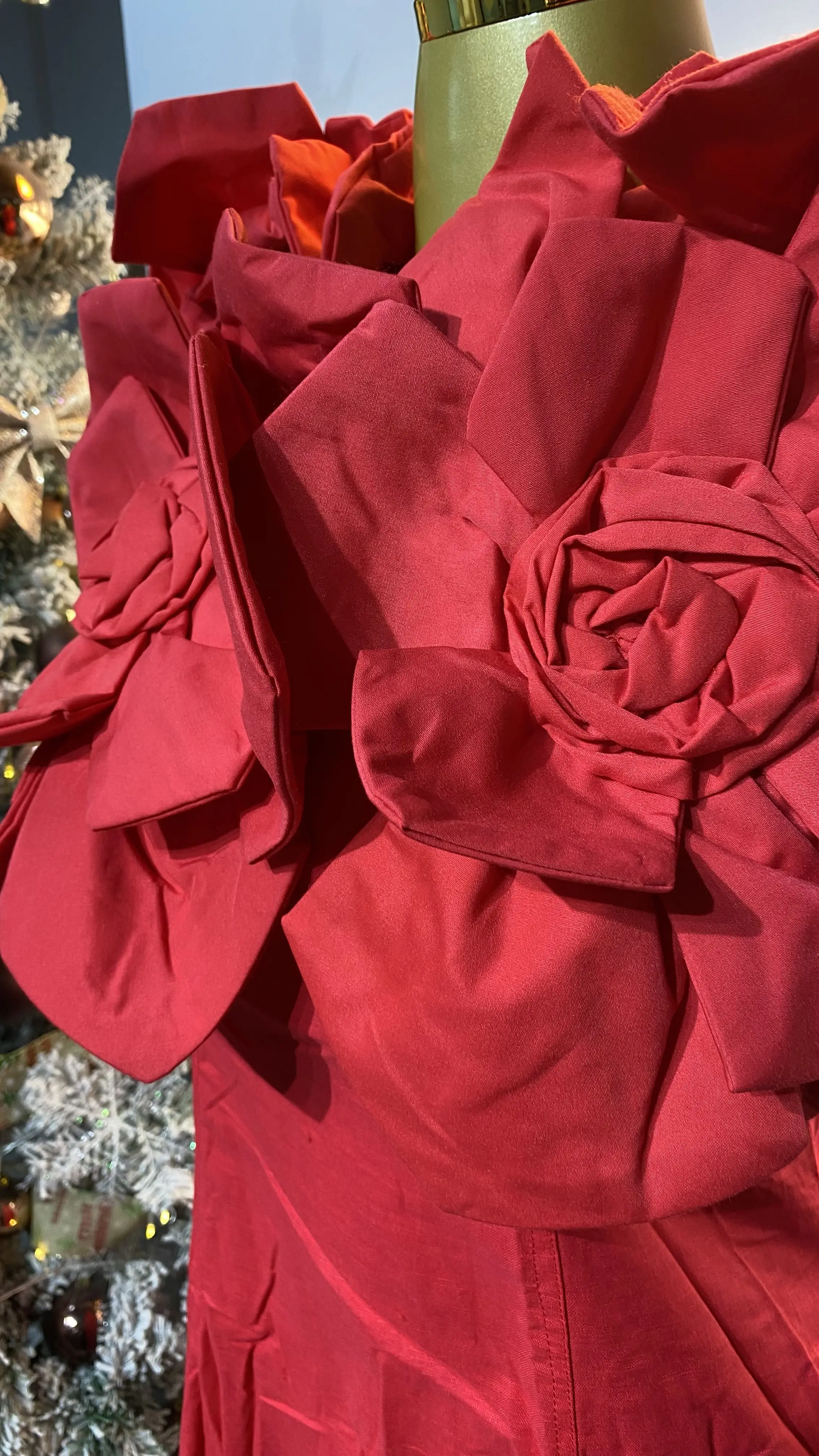 الصيف أزياء المرأة الوزن الثقيل الخصر النحيف فستان طويل نمط جديد 3D الأزهار تصميم حمالة الطابق طول فستان طويل-GZXX394 #6