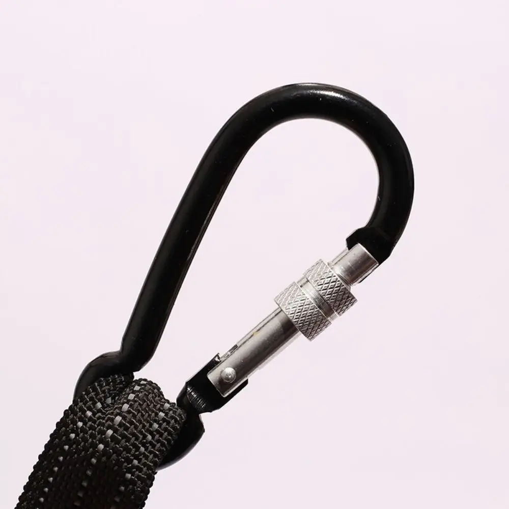 Extendable Tool Lanyard with Buckle Strap Portable Anti-Falling Clip Bungee Cord Shock Absorbing Elastic Tool Tether Safety Rope