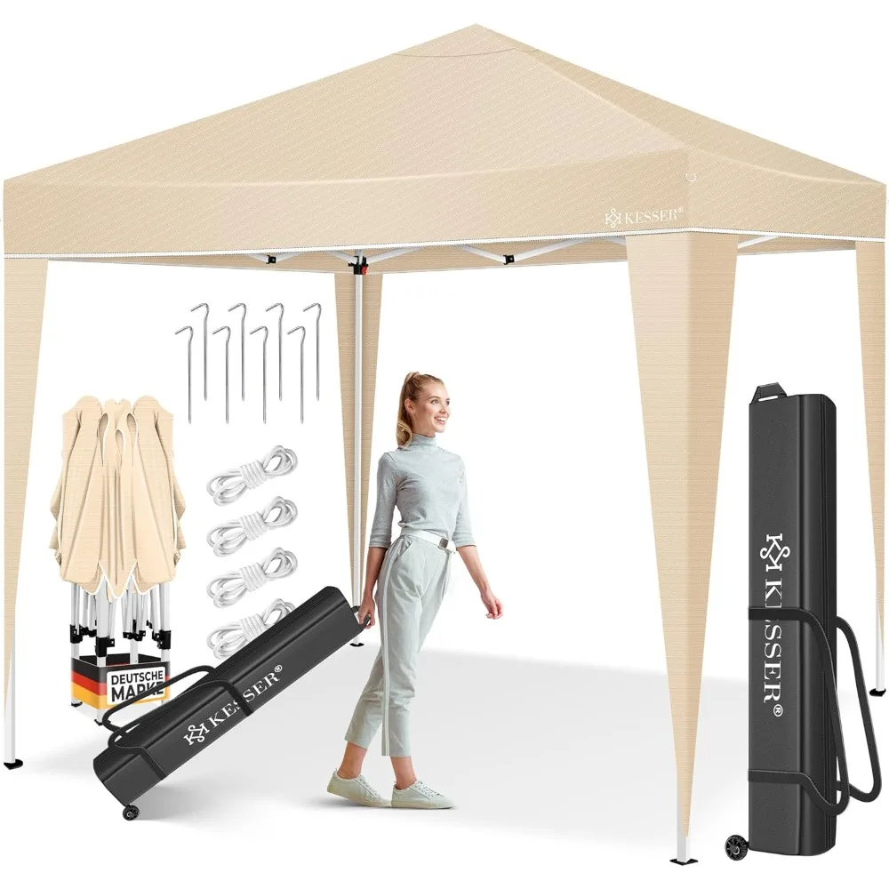 

® Шатер 3х3м Pavilion Easy Pop-Up | Шатер с сумкой для переноски | Выдвижная беседка Водонепроницаемая и УФ-защита 50+ | Складная беседка F