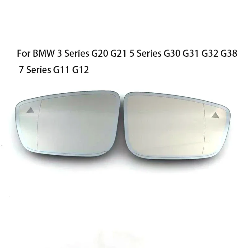 Auto Dimming Heated Blind Spot Warning Rear Mirror Glass For BMW 3 Series G20 G21 5 Series G30 G31 G32 G38 7 Series G11 G12