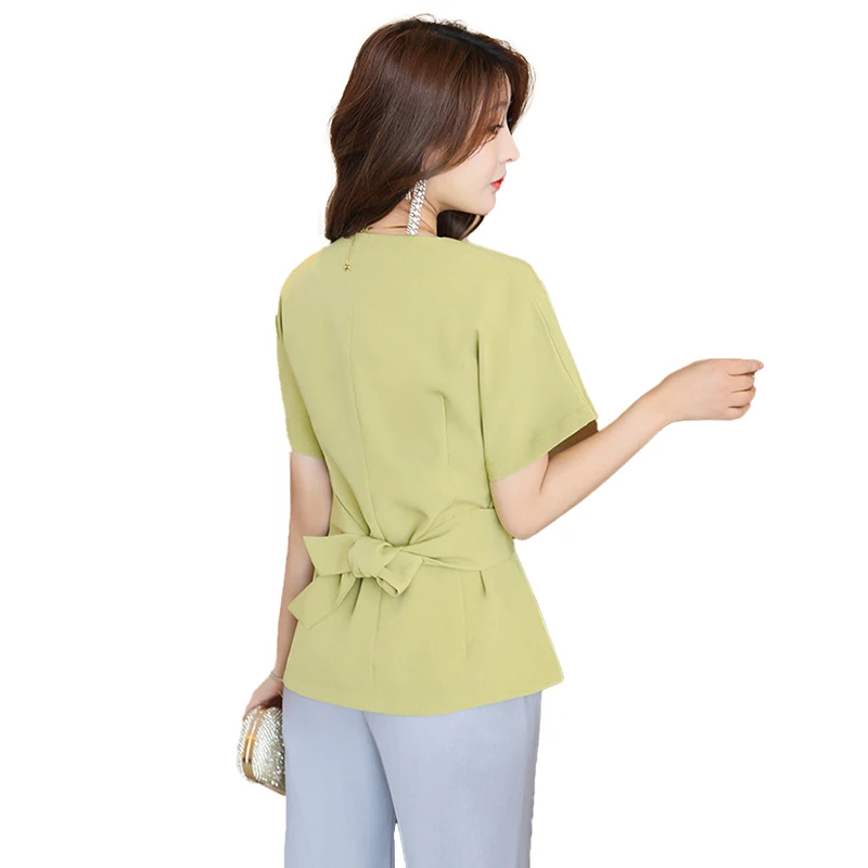 Esthetic Uniform Summer Short Sleeve Beauty Salon Suit Women's Spa Beautician Clothing Hotel Massage Workwear Korean Overalls