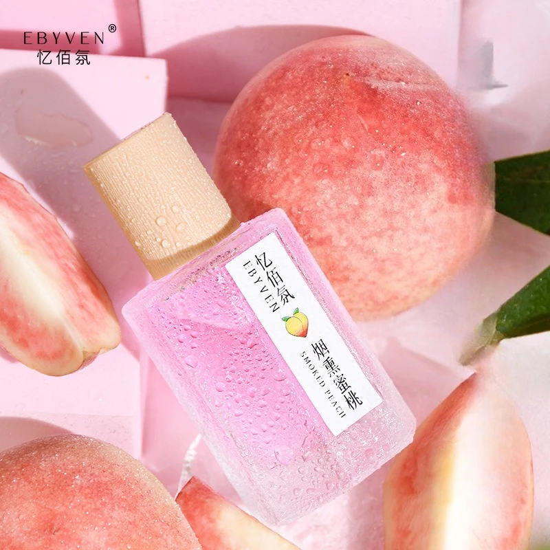 

50ml Fresh Fruit Perfume Set - Peach Watermelon & Lychee Scents Natural Eau De Toilette Long-Lasting Date Perfume