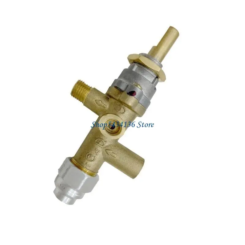 

H7ED Brass Patio Heater Room Space Heater Main Control Valves for Low Pressure Gas Patio Burners Connection Easy to Use