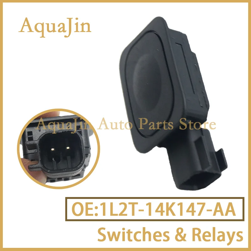 1L2T-14K147-AA Rear Trunk Tailgate Boot Switch Lid Button For Ford C-Max Edge Focus Fiesta Mustang Lincolnn EcoSport Mercury OEM