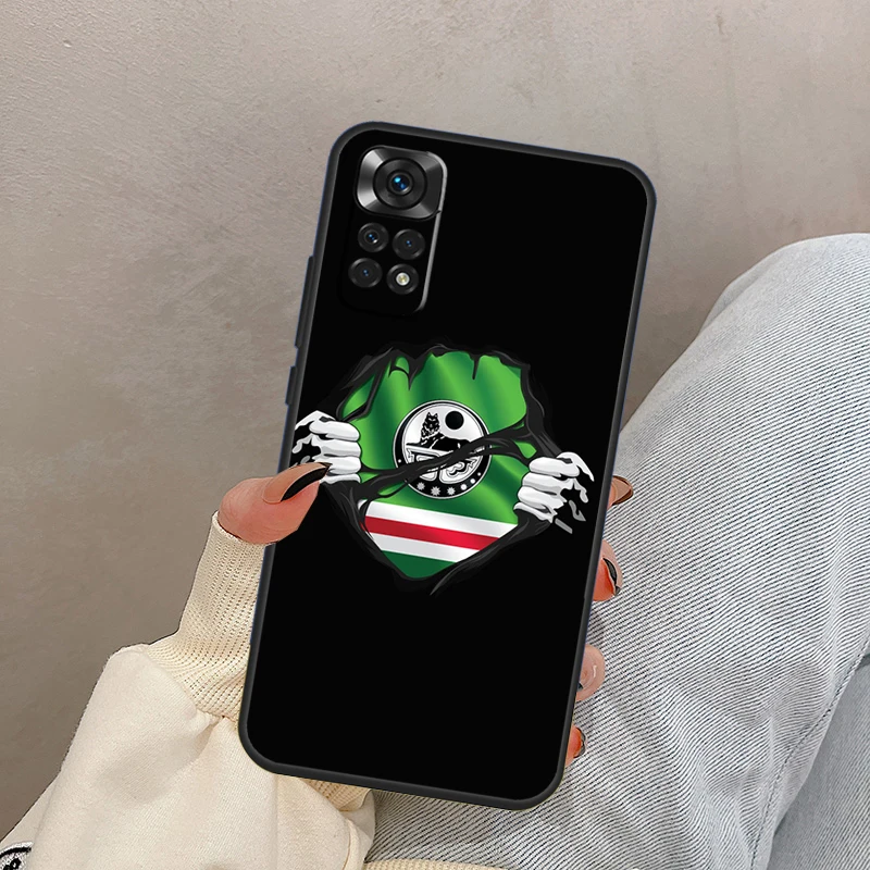 Chechnya Flag Case For Xiaomi Redmi Note 12 11 8 9 10 Pro 11S 10S 9S Redmi 12C 10C 9A 9C 9T Back Cover