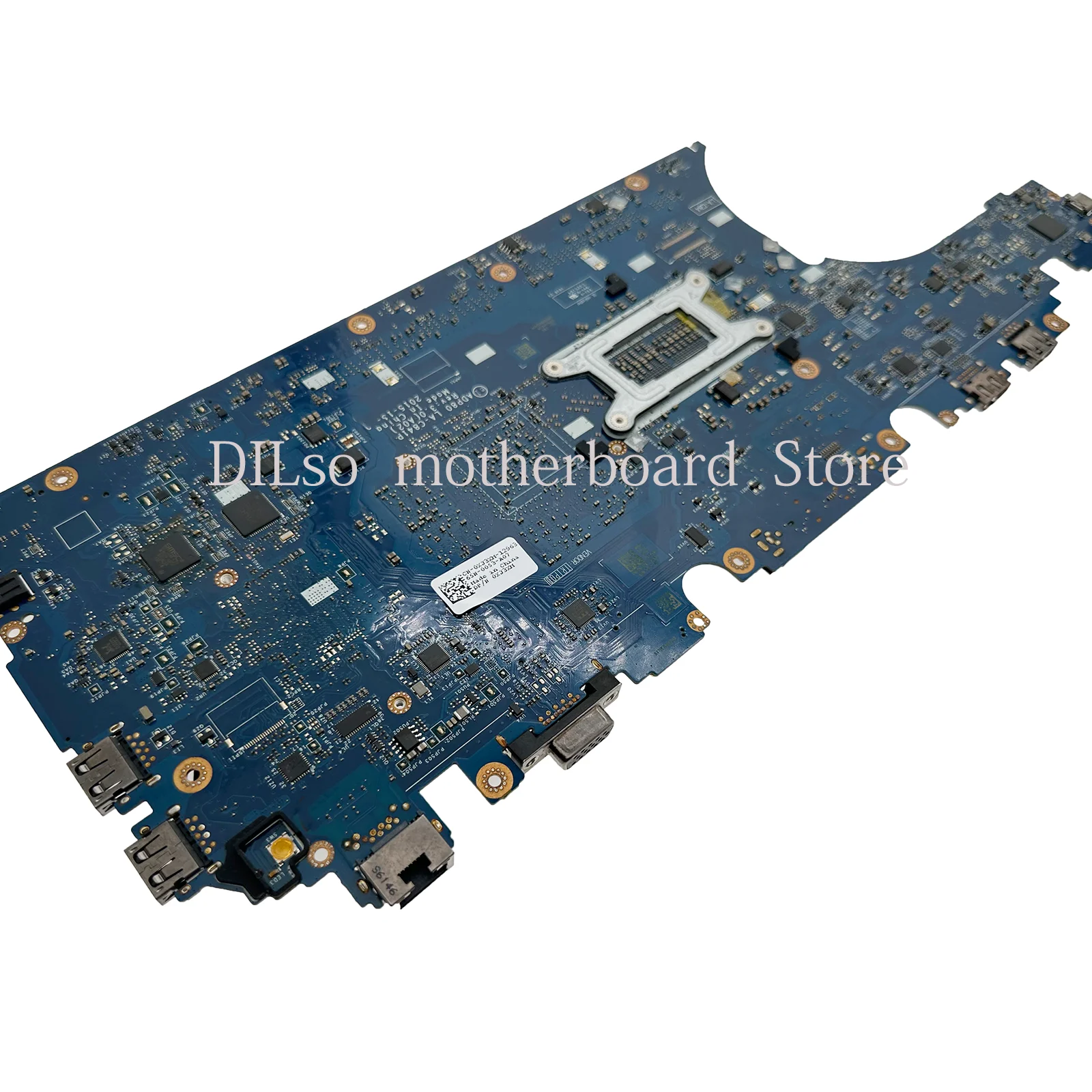 Imagem -06 - Kefu-placa-mãe Portátil para Dell Cpu I76700hq E31505m La-c841p Cn0xj3xm Cn-0k07x6 Mainboard para Dell Precision 15 3510 286-0086020