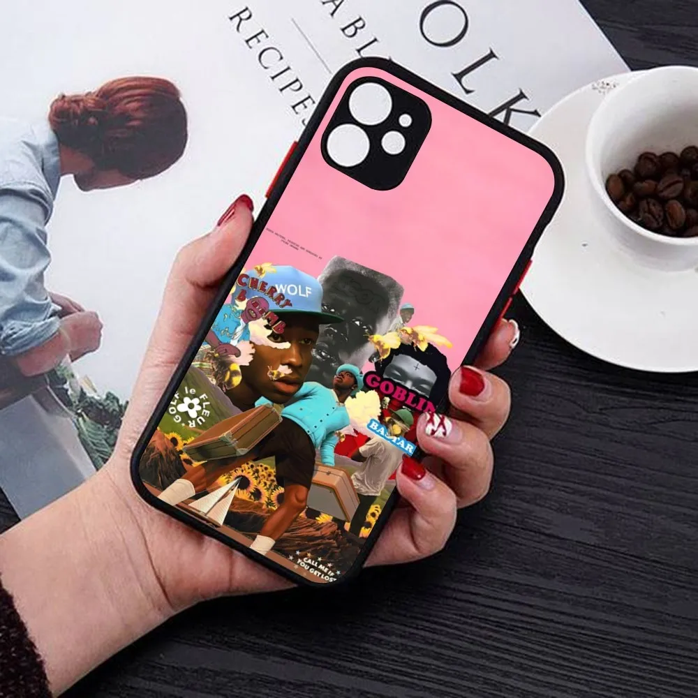 Hot rapper singer T-Tyler The C-Creator  Phone Case for iPhone 14 Mini Pro Max 8 7 Plus X XR XS MAX Translucent Matte Cover