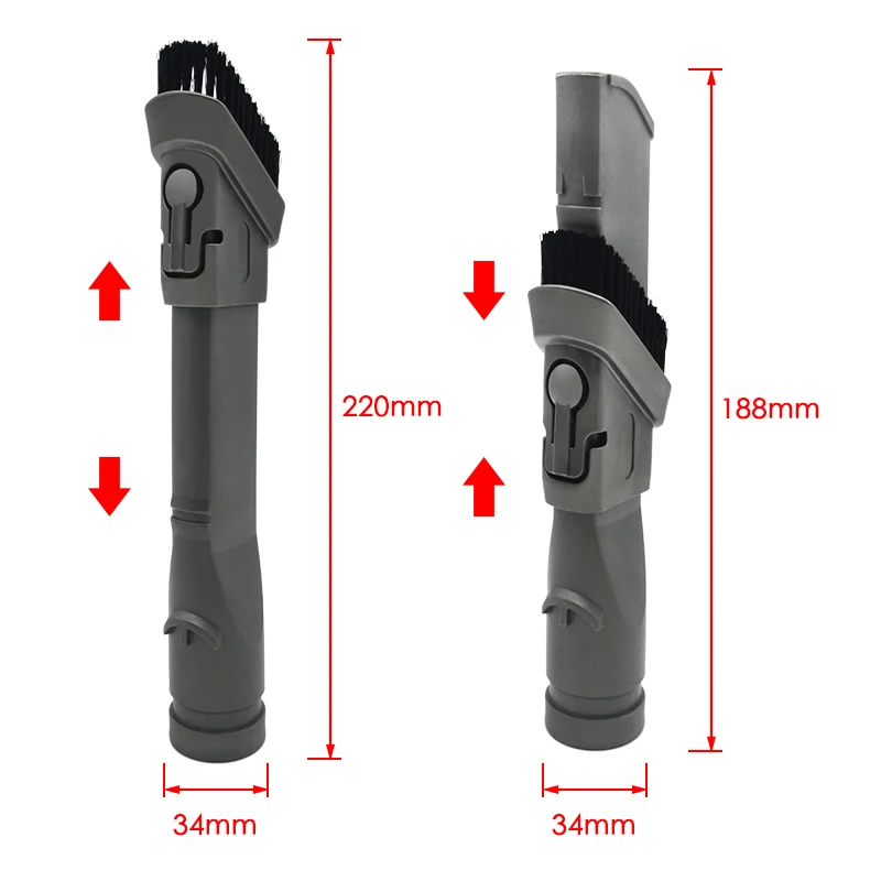 สำหรับ Dyson DC35 DC45 DC58 DC59 DC62 V6 DC48บันไดแปรงรอยแยกเครื่องดูดฝุ่น5ชิ้น/เซ็ตเปลี่ยนชุดอุปกรณ์