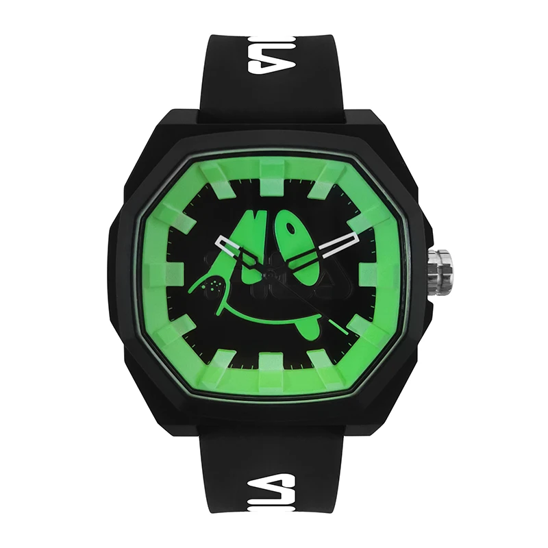 

Итальянские брендовые повседневные часы с восьмиугольным циферблатом для мужчин и женщин, модные спортивные наручные часы с силиконовым ремешком, водонепроницаемые кварцевые часы