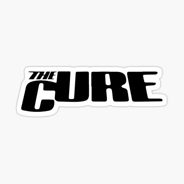 The Cure Logo  10PCS Stickers for Cartoon Car Living Room Home Water Bottles Wall Window Room Funny Anime Bumper Decor  Print